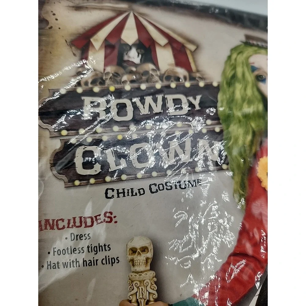Child Rowdy Clown Costume